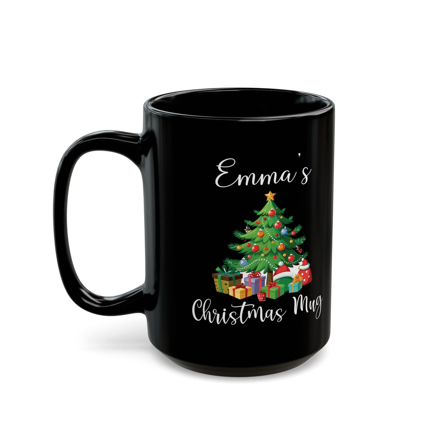 Christmas Coffee Mug – Custom Name Holiday Gift for Her or Him