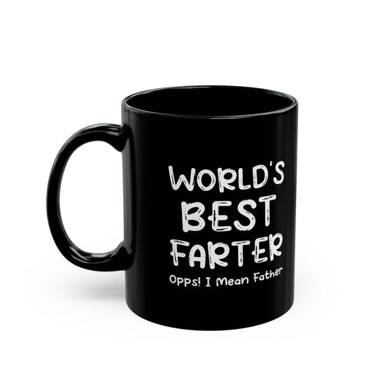 World’s Best Farter Mug – Funny Coffee Mug for Dad – Opps!