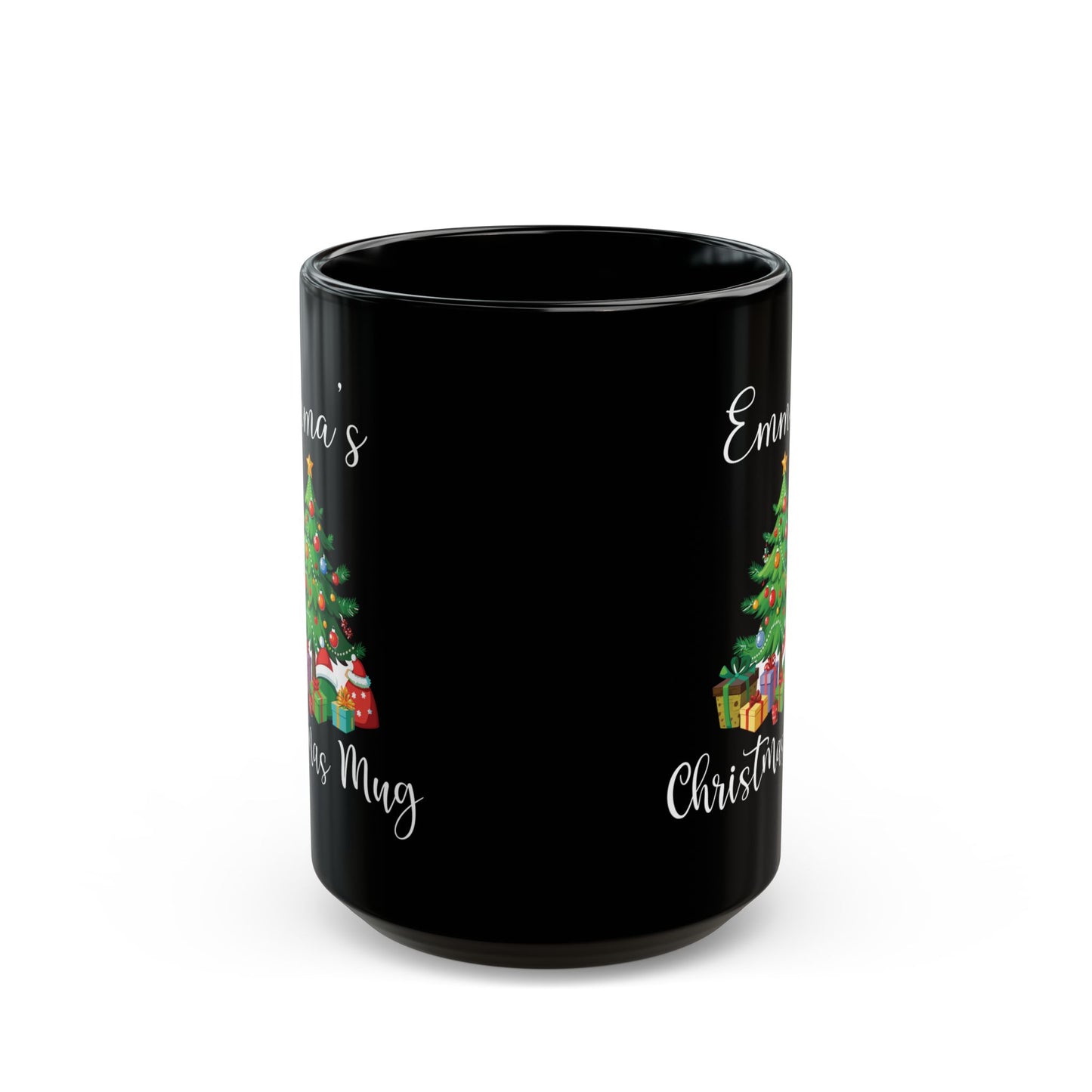 Christmas Coffee Mug – Custom Name Holiday Gift for Her or Him