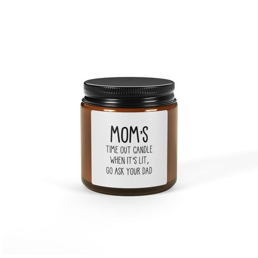 Mom’s Time Out Candle – Funny & Relaxing Gift for Mothers