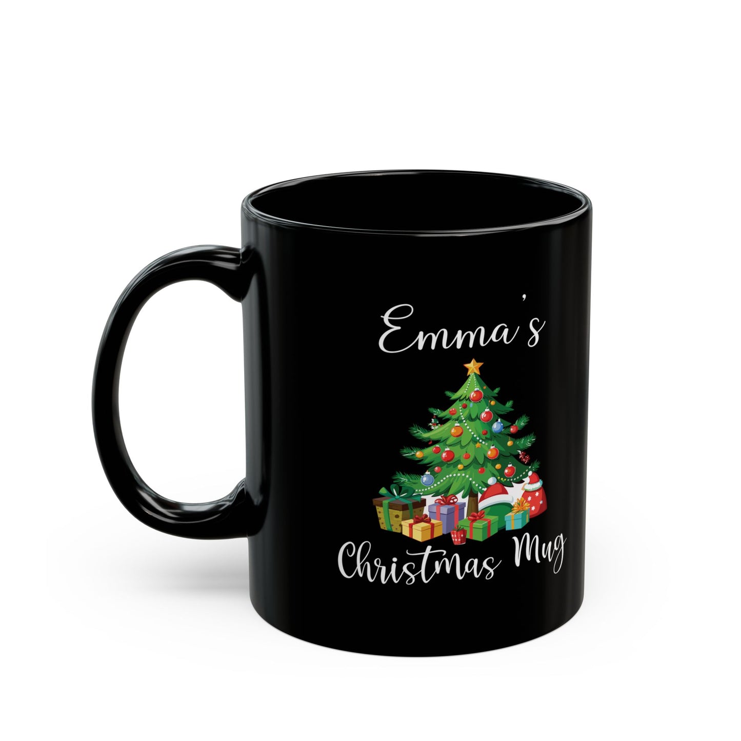 Christmas Coffee Mug – Custom Name Holiday Gift for Her or Him