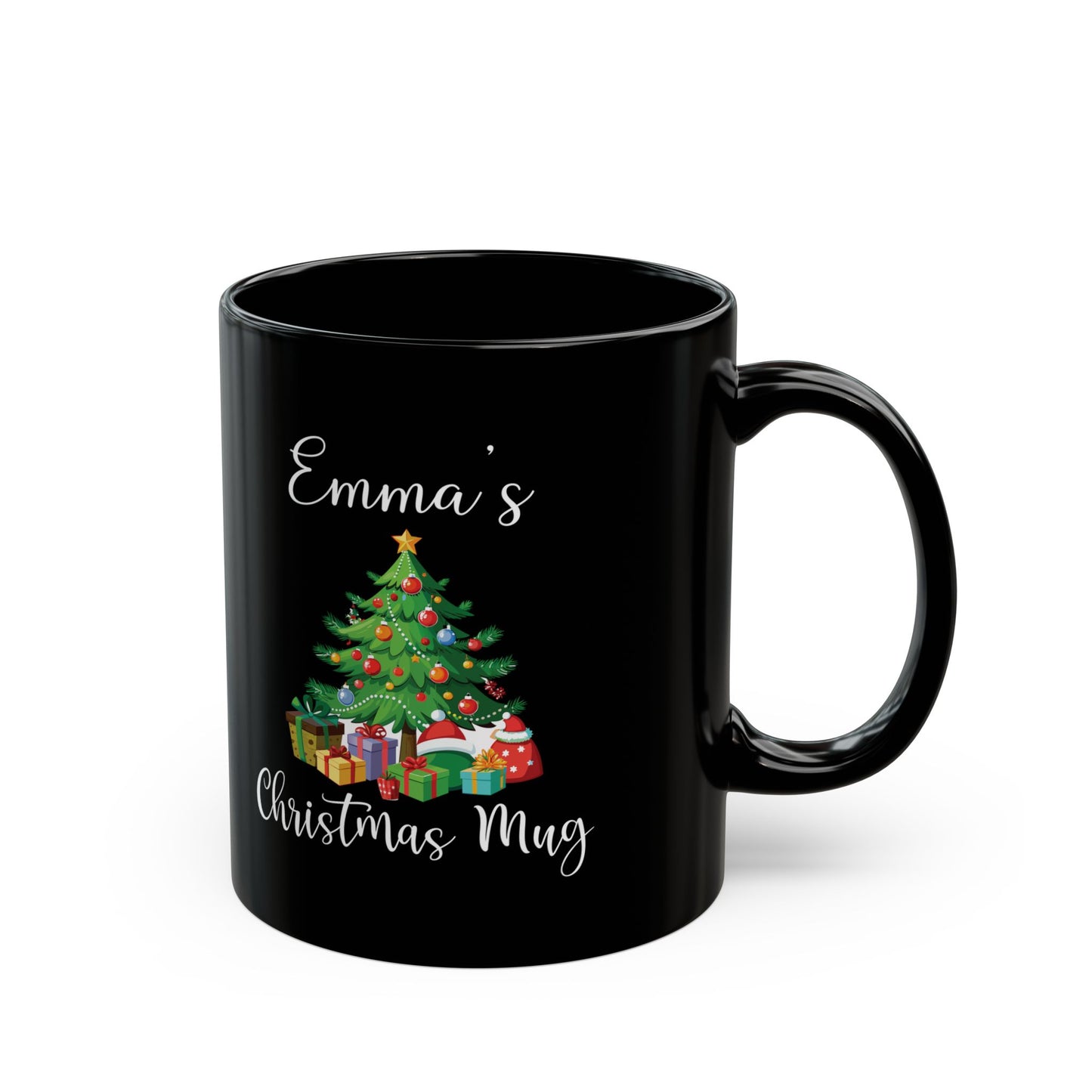 Christmas Coffee Mug – Custom Name Holiday Gift for Her or Him