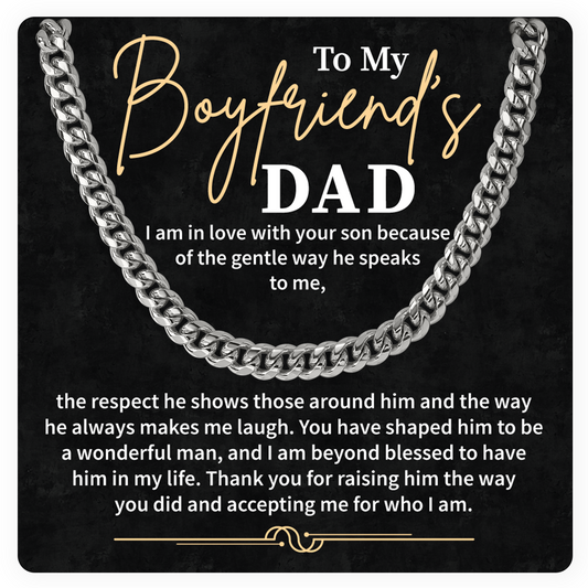 To My Boyfriend's Dad – A Heartfelt Thank You