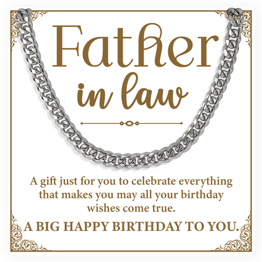 Father-in-Law – Wishing You a Happy Birthday