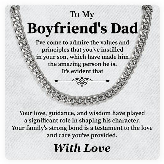 To My Boyfriend's Dad – A Tribute to Your Love and Wisdom