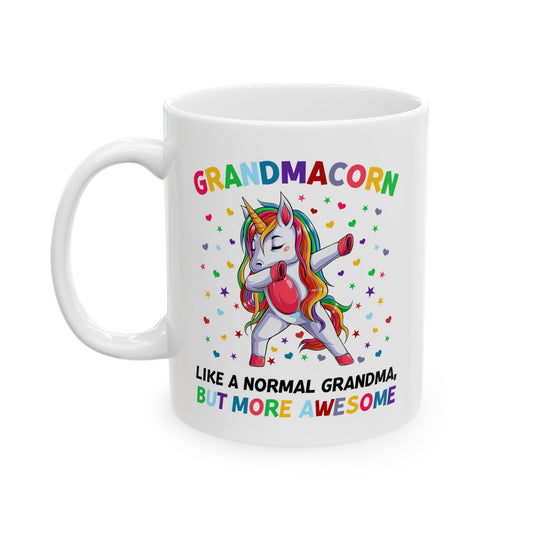 Grandmacorn – Fun & Colorful Dab Unicorn Design for Cool Grandmas