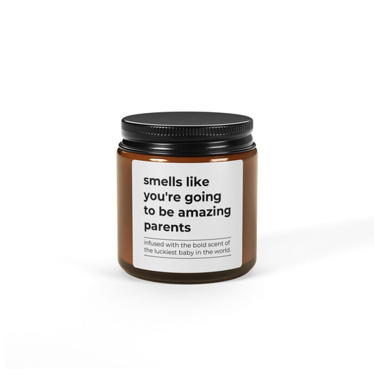 New Parents Candle – Funny & Heartwarming Gift for Expecting Parents