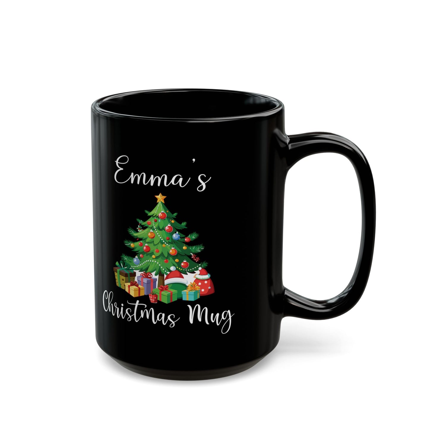 Christmas Coffee Mug – Custom Name Holiday Gift for Her or Him