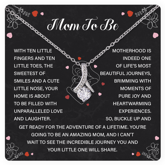 Mom to Be Pendant Necklace - A Beautiful Gift for Expecting Mothers