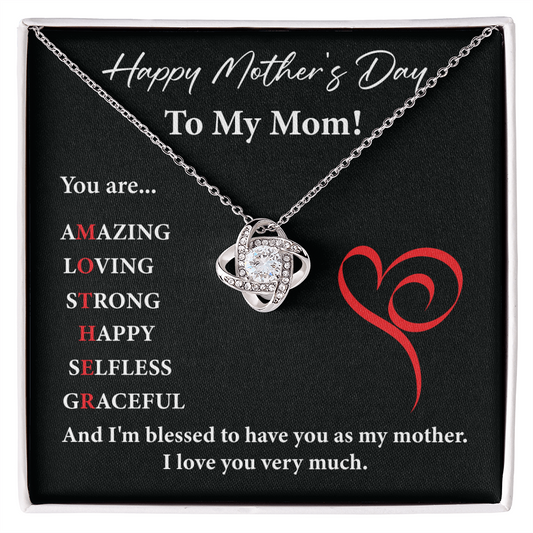 To My Mom Gift Necklace – Meaningful Mother’s Day Jewelry