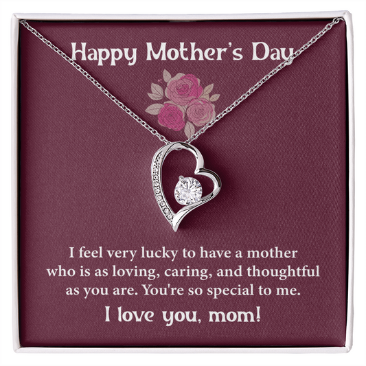 Necklace with Loving Message for Mom - Perfect Mother’s Day Gift